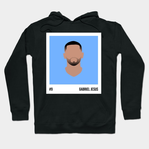 Gabriel Jesus Minimalistic Camera Film Hoodie by GotchaFace